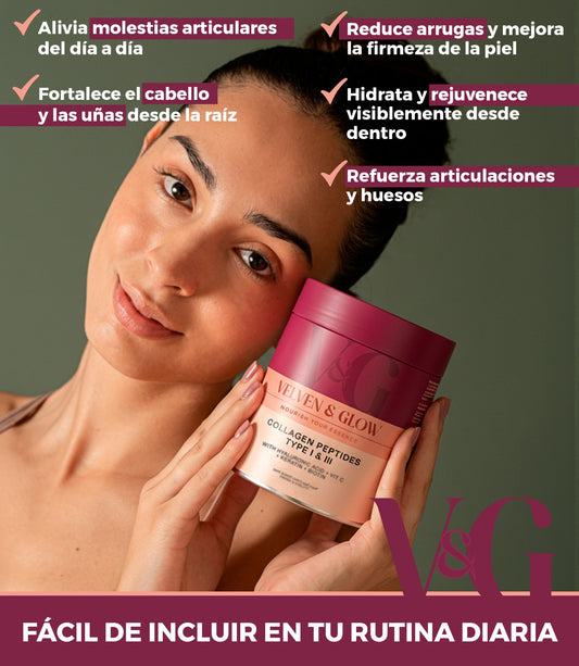 Colágeno Hidrolizado con Ácido Hialurónico y Vitamina C