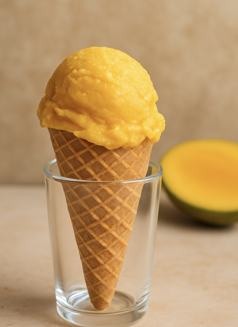 Helado de Mango y Colágeno