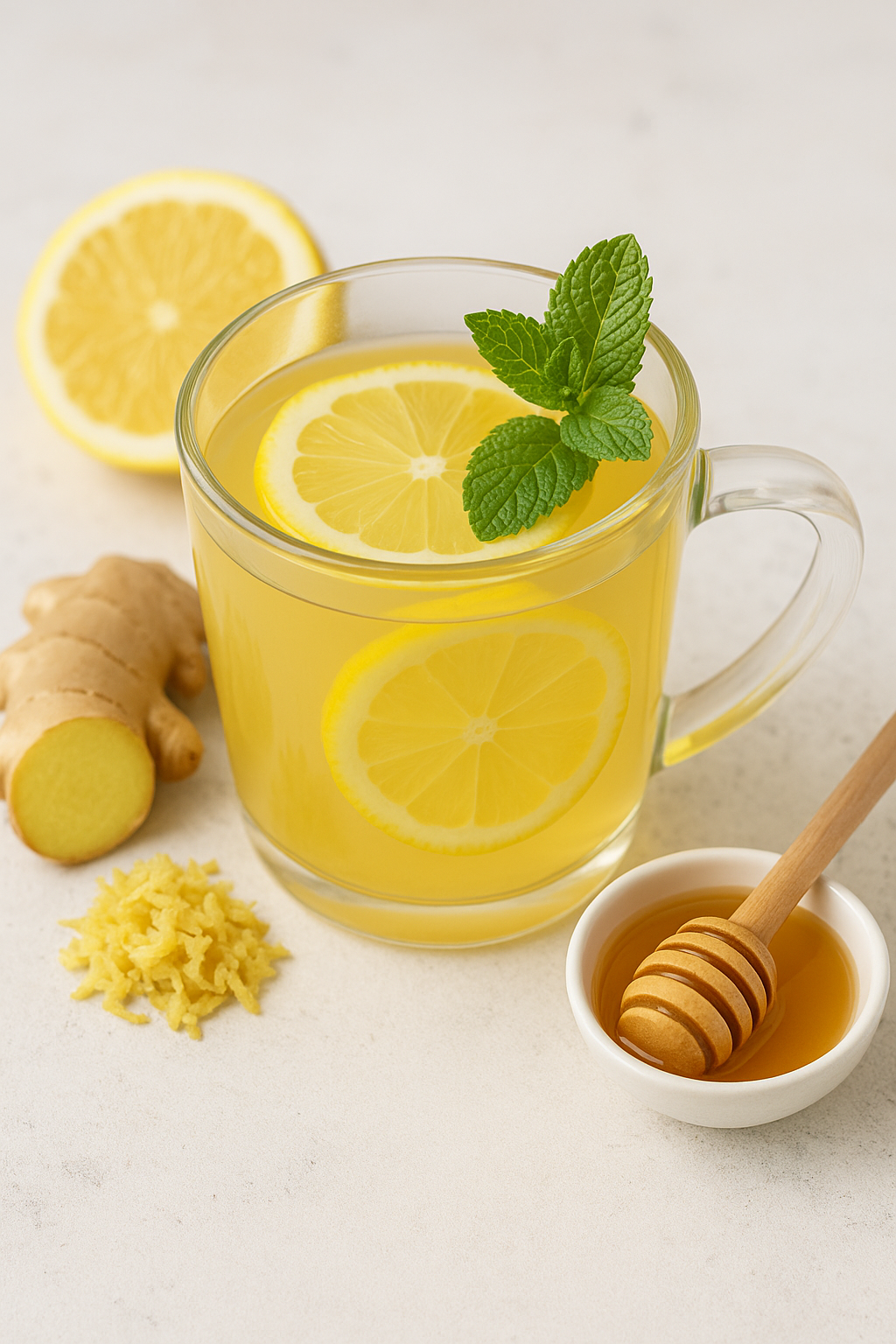 Infusión Detox de Jengibre y Limón