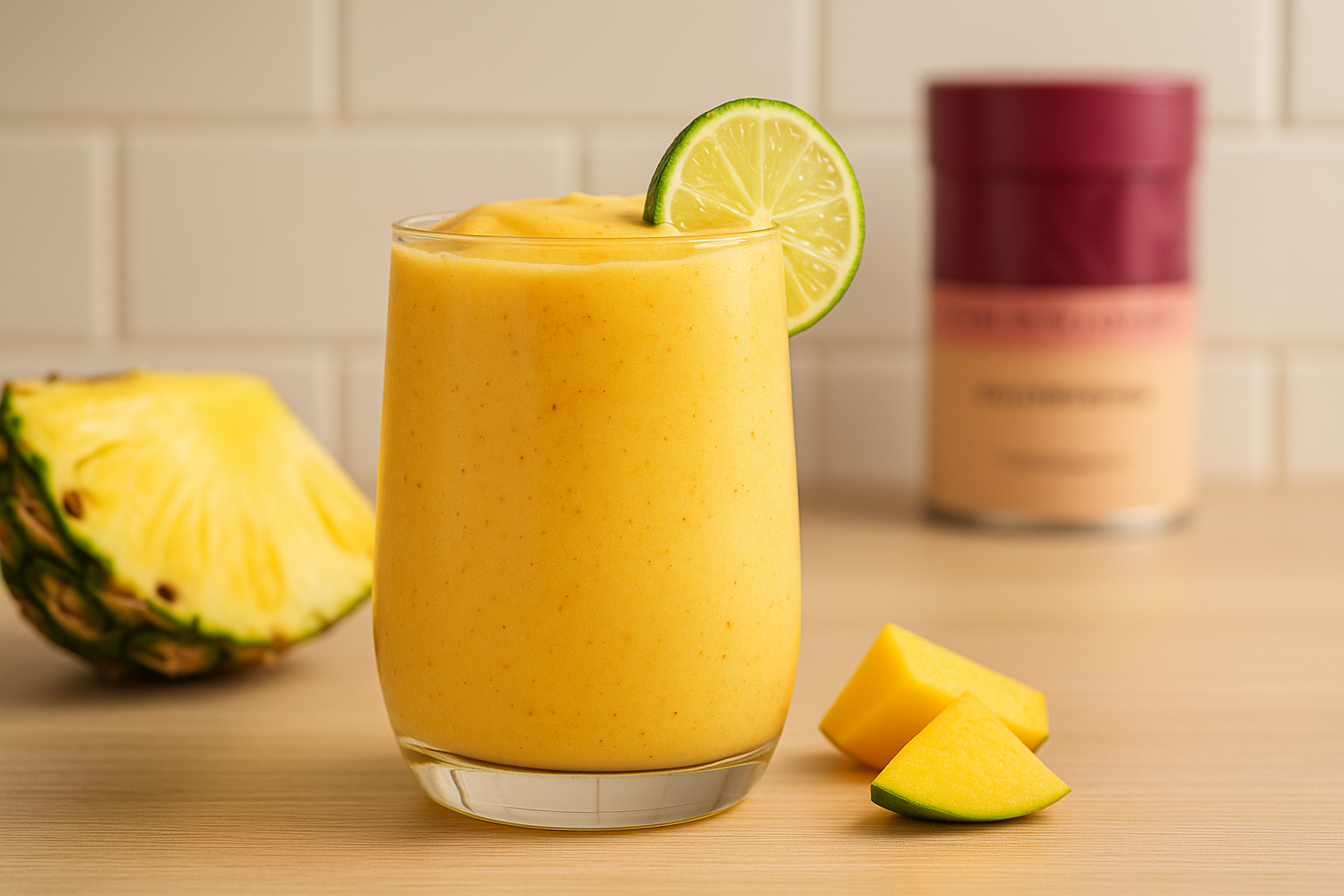 Batido Tropical con Colágeno