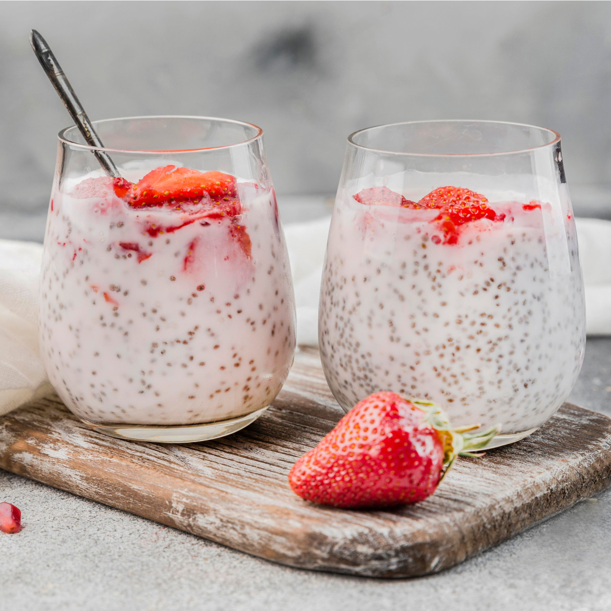 Pudin de Semillas de Chía con Leche de Coco e Inositol