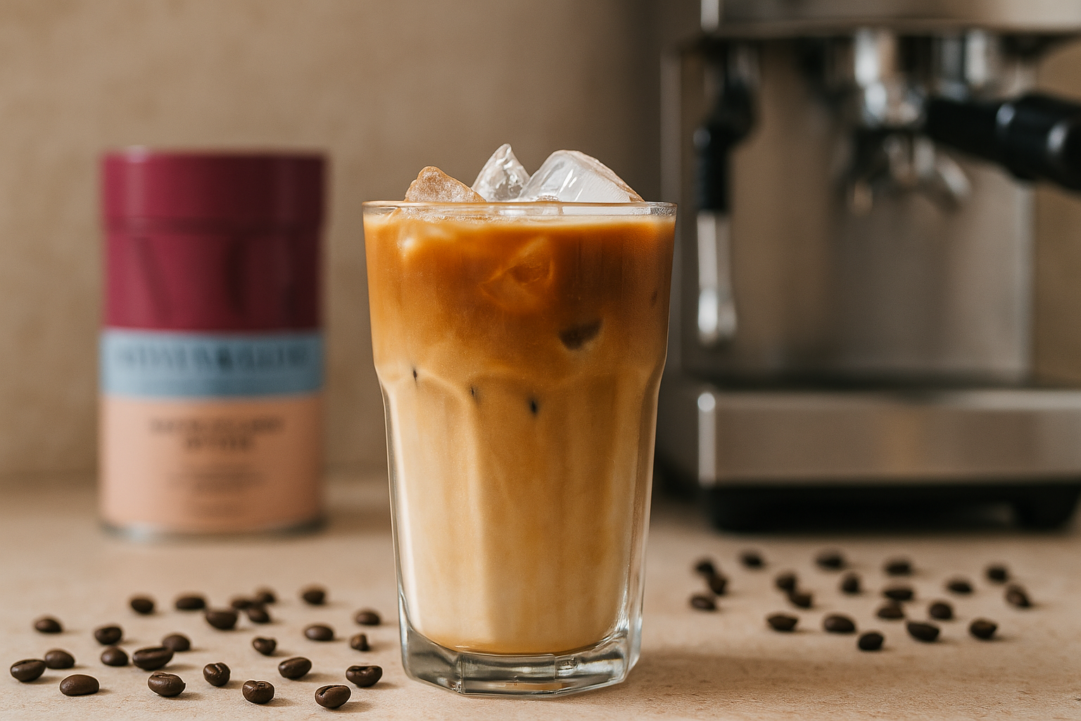 Café Proteico Frío con Colágeno