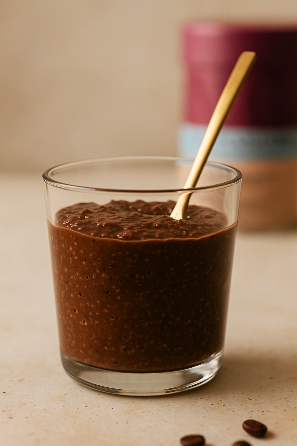 Pudin de Chocolate Proteico con Colágeno