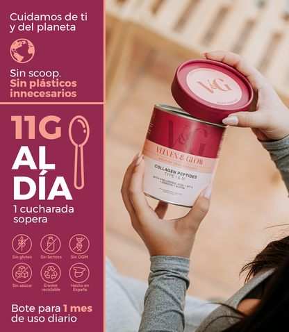 Colágeno Hidrolizado con Ácido Hialurónico y Vitamina C