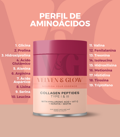 Colágeno Hidrolizado con Ácido Hialurónico y Vitamina C